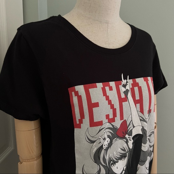 Dangan Ronpa 3 Anime Dispair Black T Shirt Size XL - Picture 5 of 11